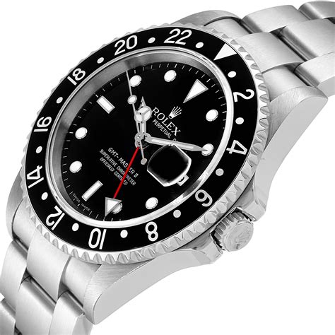 rolex black band watch|rolex gmt master 2 bezel.